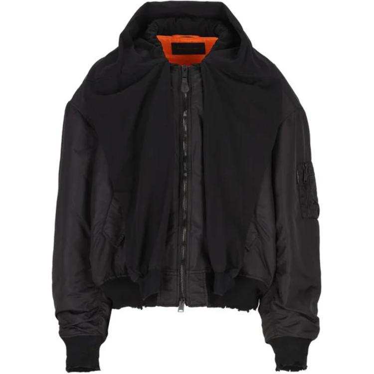 Balenciaga Jackets & Coats, Regular Fit Men's Black