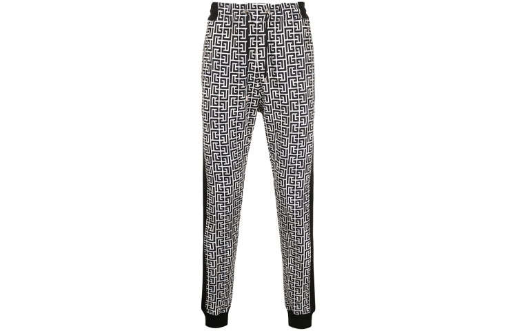 BALMAIN BALMAIN Knitted Sweatpants Men's Black