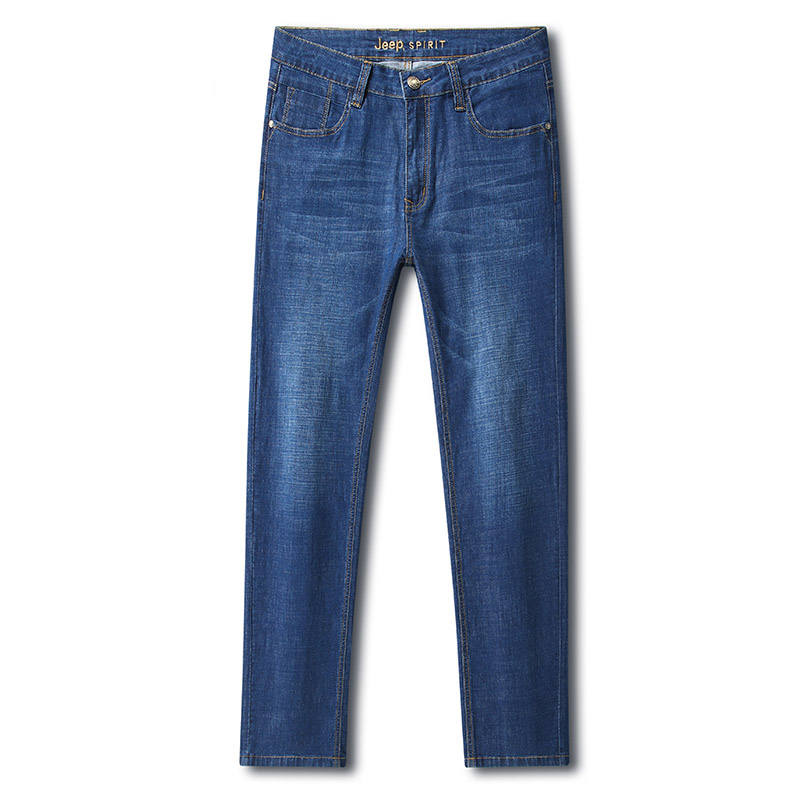JEEP SPIRIT Jeans Men's Thin Straight Fit Pants