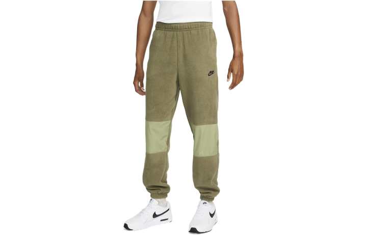 Nike Nike Knitted Sweatpants Men's Olive Moderate Cuffed Pants
