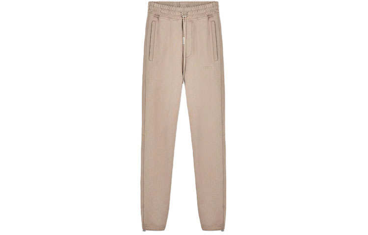 REPRESENT REPRESENT Knitted Sweatpants Men's Taupe Moderate Straight Fit Pants