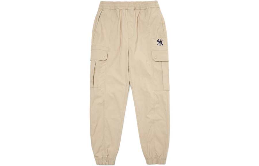 MLB New York Yankees Knitted Sweatpants Unisex Khaki