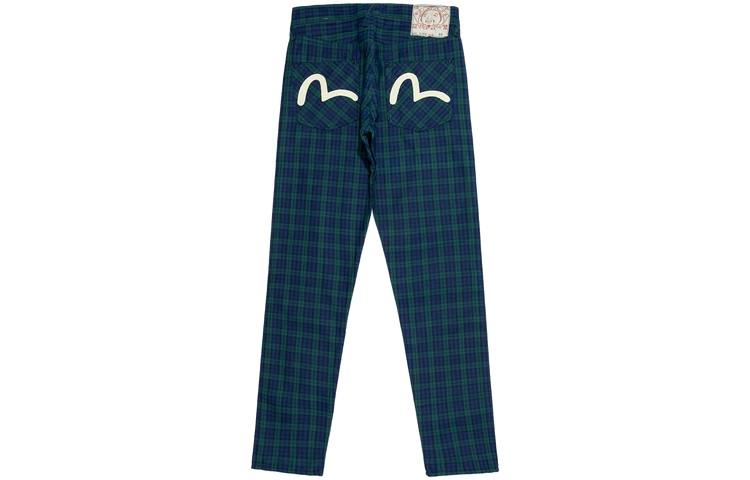 EVISU Jeans Men's Denim Blue Moderate Straight Fit Pants
