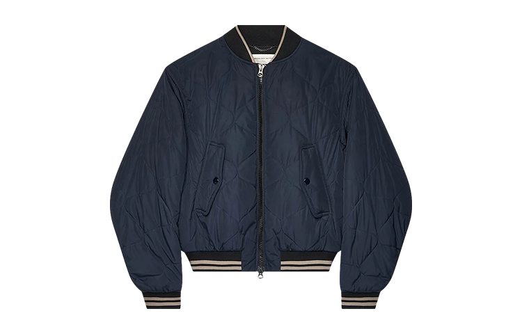 DRIES VAN NOTEN DRIES VAN NOTEN Quilted Zipped Bomber Jacket