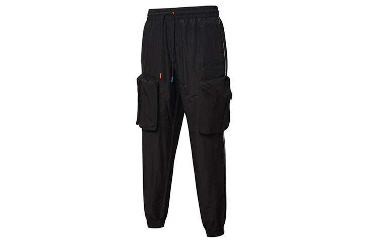 PUMA X ATTEMPT Casual Pants Men's Black Moderate Cargo Pants