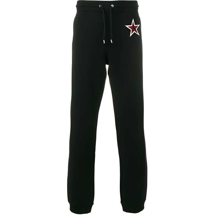 Givenchy GIVENCHY FW21 Knitted Fabric Sports Sweatpants Men's Black