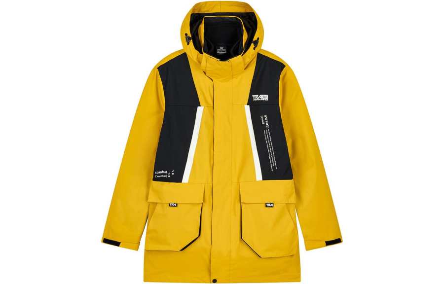 361° 361° Trench Coat Men's Golden Rye Yellow/Basic Black