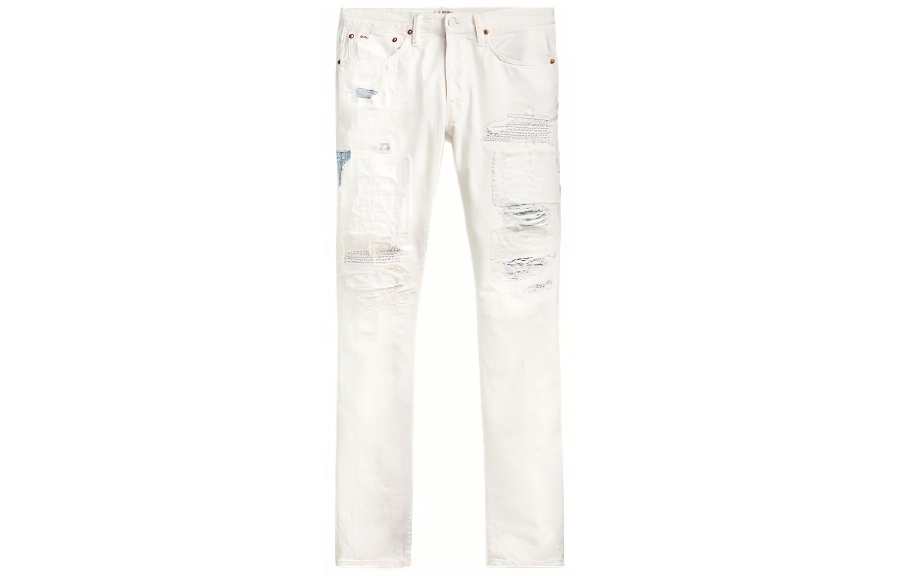 Polo Ralph Lauren SS22 Jeans Men's White