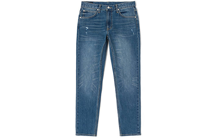 Lee Lee Jeans Men's Medium Light Blue Moderate Straight Fit Pants