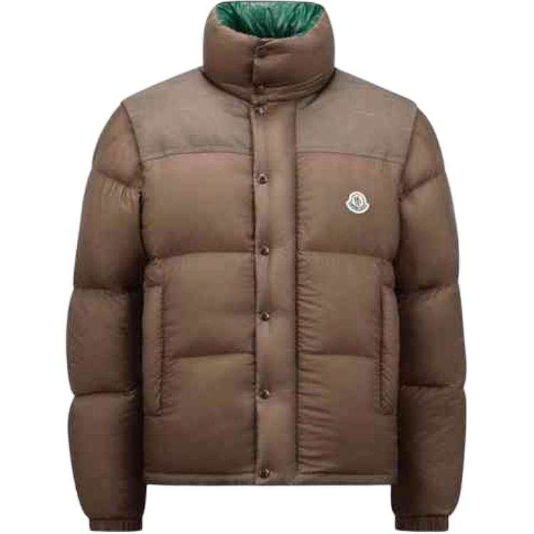 Moncler Moncler Verone Down Jacket Unisex Brown/Green