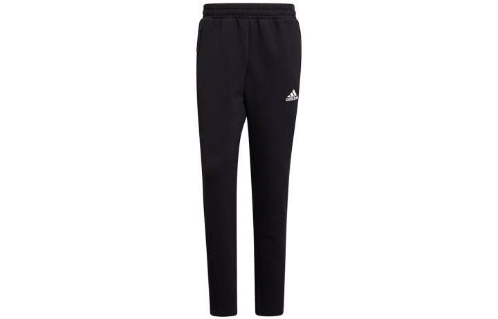 Adidas Adidas Knitted Sweatpants Men's Black Moderate Tapered Pants