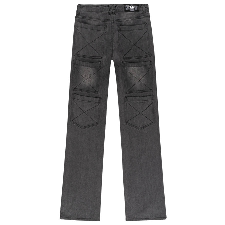 XINYINSU Jeans Unisex Thin Straight Fit Pants