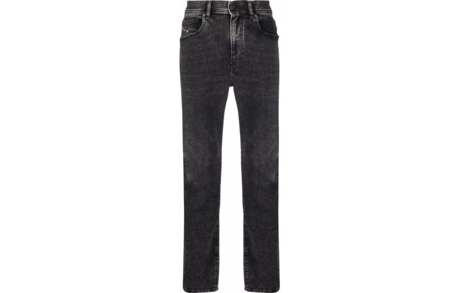 DIESEL Jeans Men's Black Moderate Slim Fit Pants