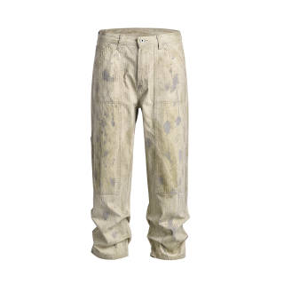 Unblank Cargo Pants Unisex Khaki