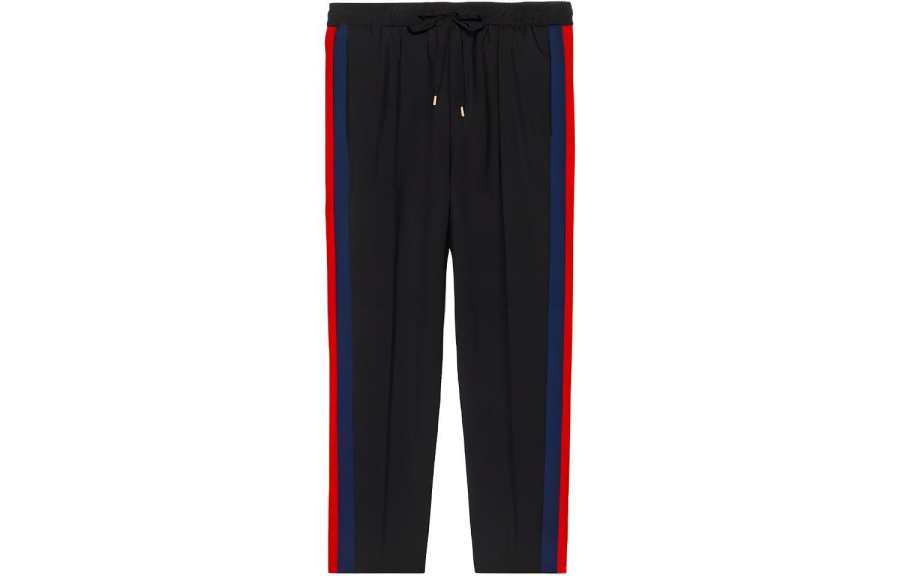 GUCCI 【Previous Season】Wool cropped pant with stripe