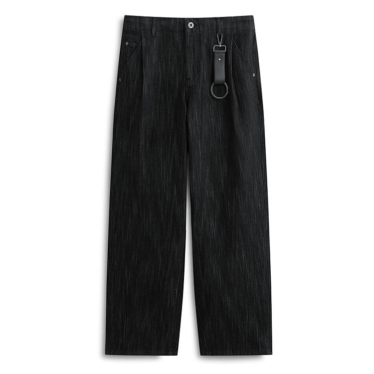 PEACEBIRD MEN Jeans Men's Denim Dark Gray