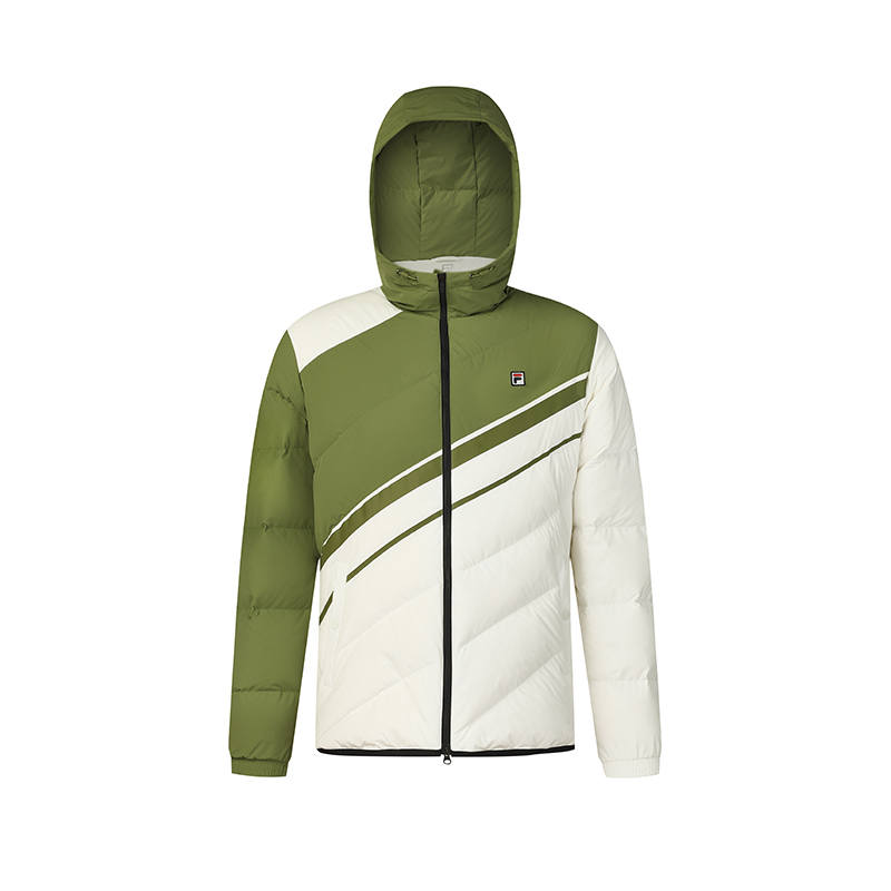 FILA FILA Down Jacket Men's Moss Green