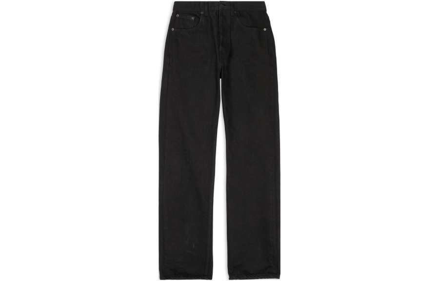 Balenciaga Jeans Loose Fit Men's Black