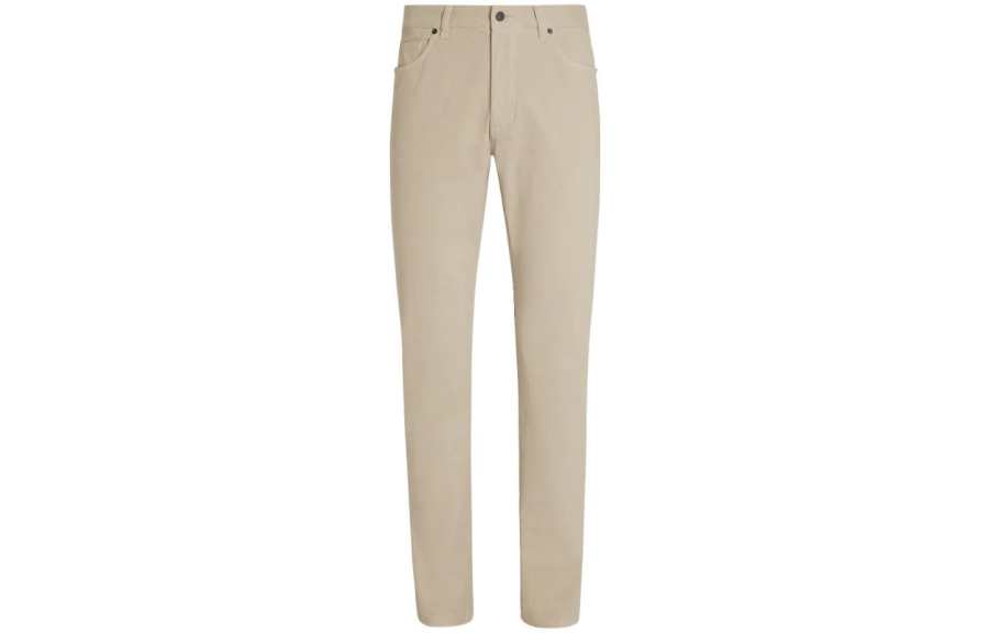 Ermenegildo Zegna Zegna Logo Patch Slim Cut Jeans