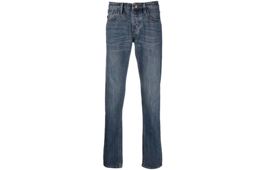 EMPORIO ARMANI Low Rise Straight Leg Jeans