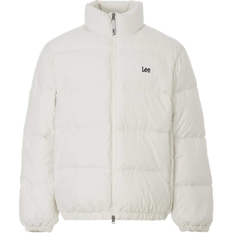 Lee Lee Down Jackets Men's Ivory Stand Collar Moderate