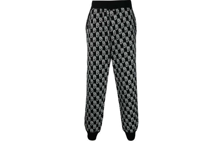 WE11DONE WE11DONE Logo Jacquard Knitted Trousers
