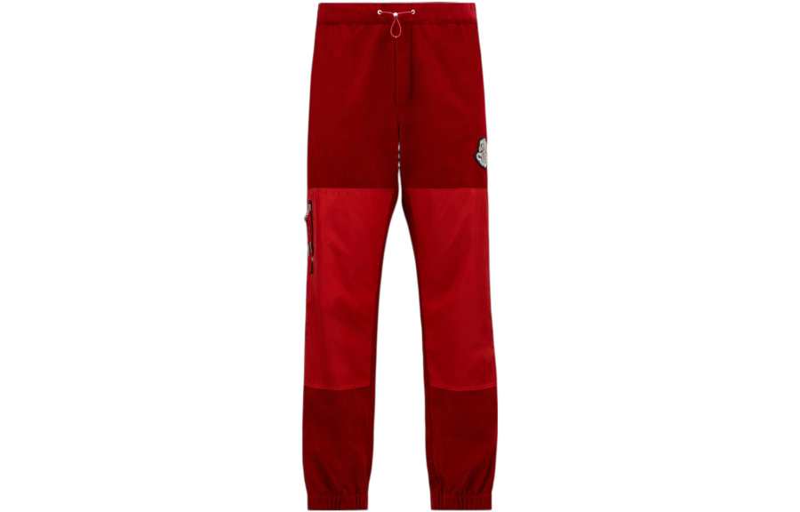 Moncler Moncler Knitted Sweatpants Men's Red