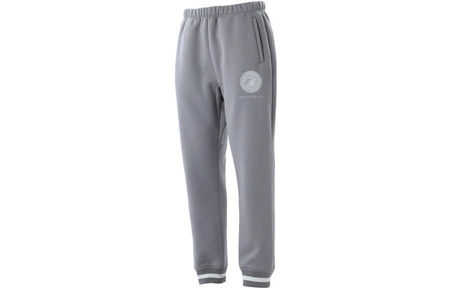 New Balance New Balance Knitted Sweatpants Men's Gray Moderate Straight Fit Pants