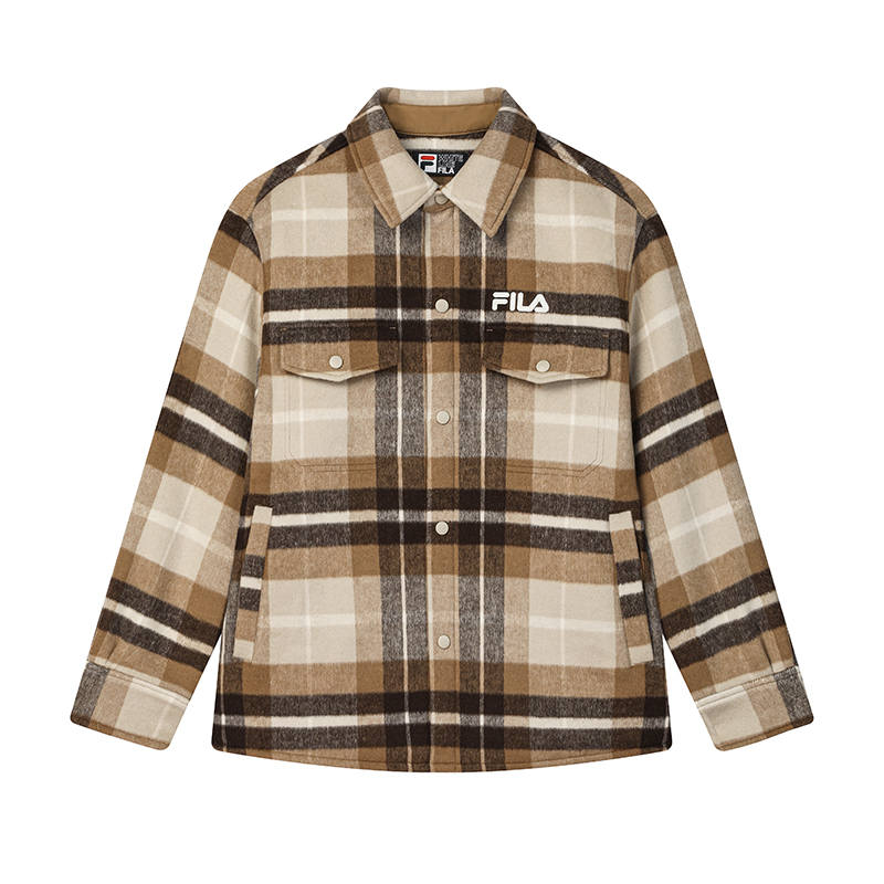 FILA FILA ORIGINALE Jacket Men's Wind Blowing Wheat Waves