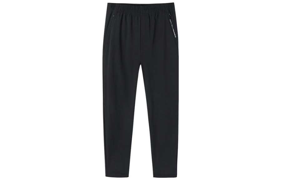Anta Straight Sports Pants Men's Black