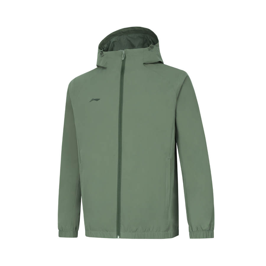 Li-Ning Li Ning Trench Coat Men's Gray Green