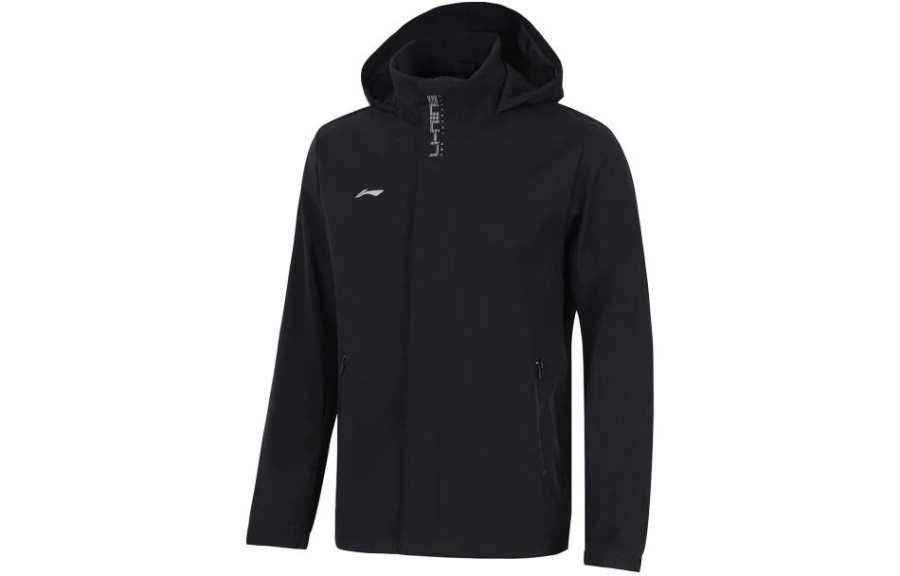 Li-Ning Li Ning Fitness Series Trench Coat Men's Black