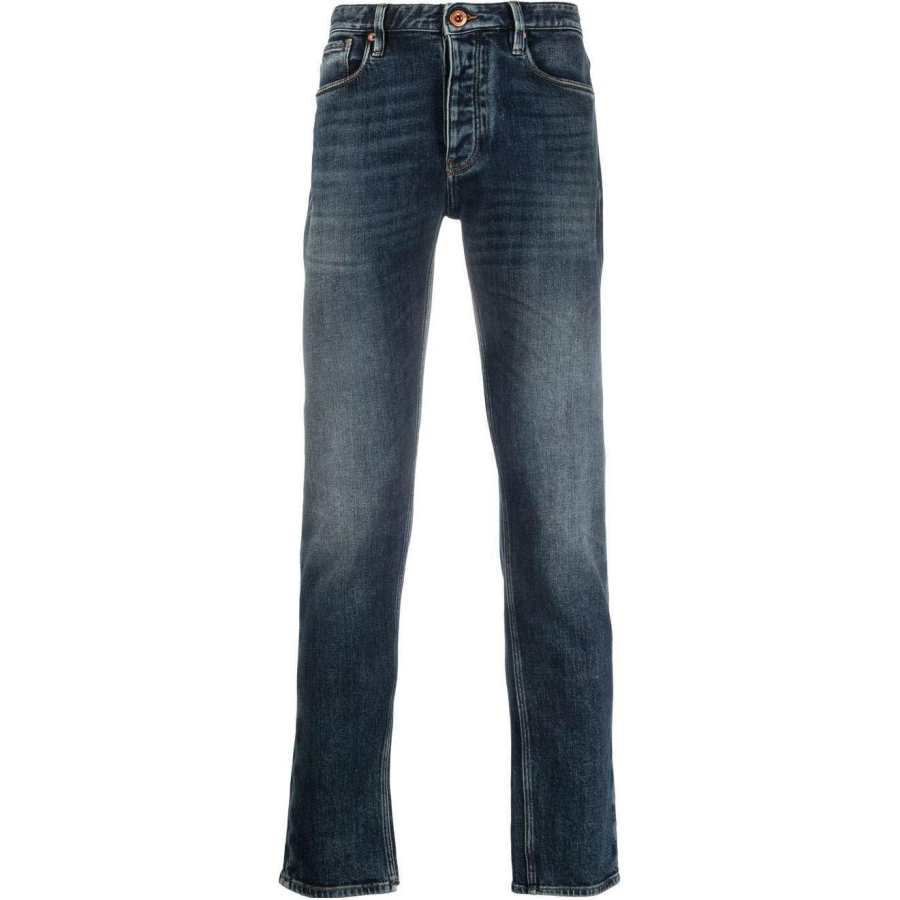 EMPORIO ARMANI 【Previous Season】stonewashed straight-leg jeans