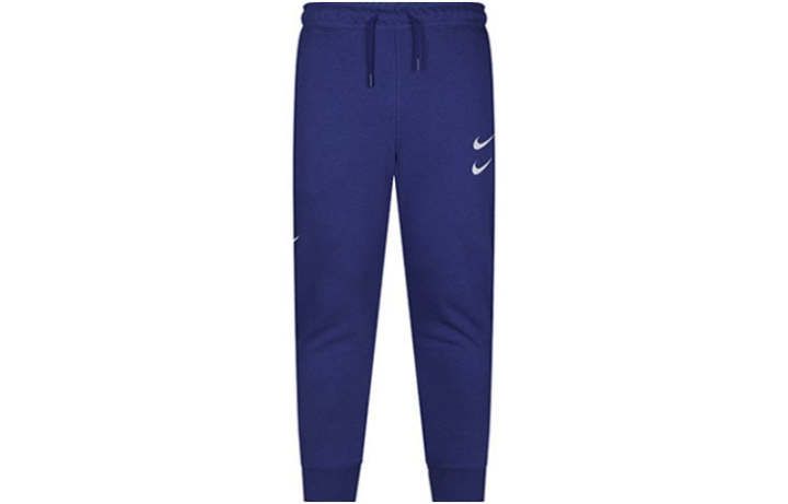 Nike Nike Knitted Sweatpants Men's Blue Moderate Cuffed Pants