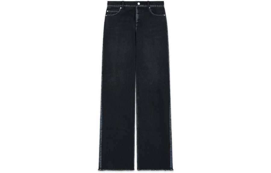 WE11DONE WE11DONE Jeans Men's Black Moderate Straight Fit Pants