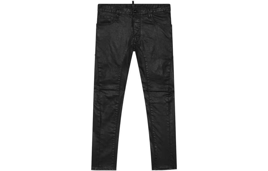 DSQUARED 2 DSQUARED 2 Jeans Men's Black Moderate Slim Fit Pants