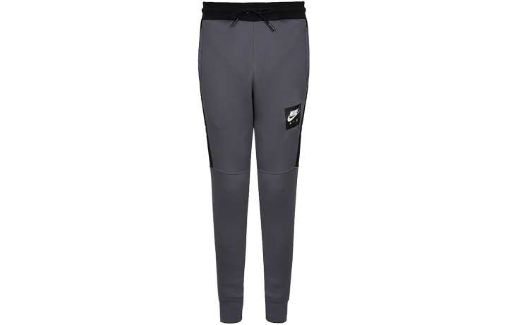 Nike Nike Knitted Sweatpants Men's Gray Moderate Cuffed Pants