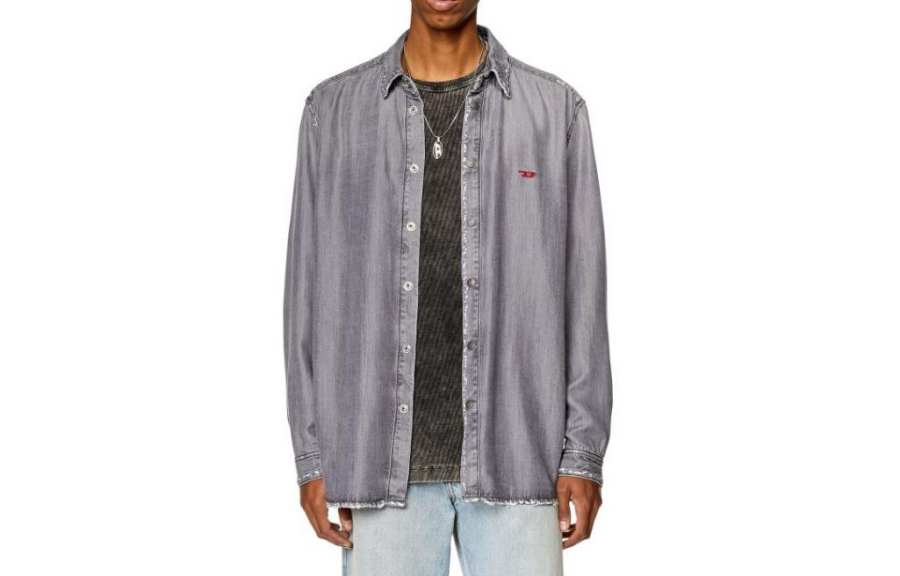 DIESEL DIESEL Jackets & Coats Men's Gray