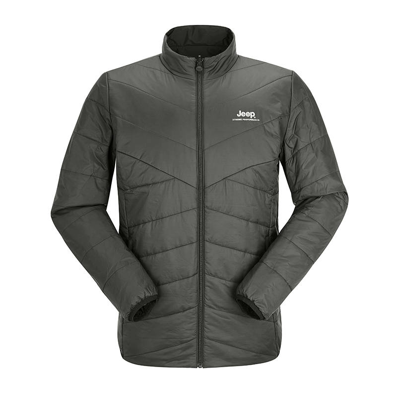 Jeep Puffer Jackets Men's Stand Collar Moderate