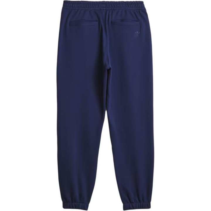 Adidas Adidas Knitted Sweatpants Men's Blue Moderate Cuffed Pants