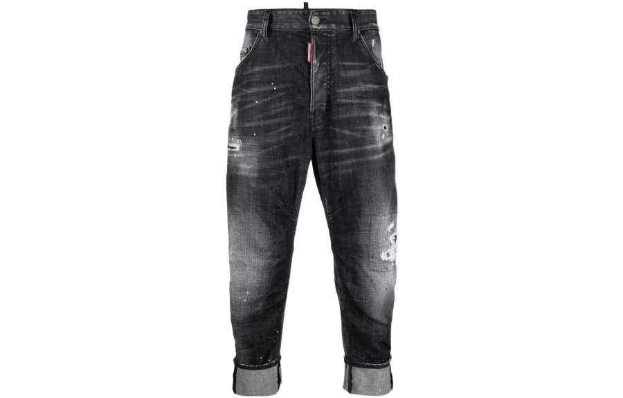 DSQUARED 2 logo-patch denim jeans