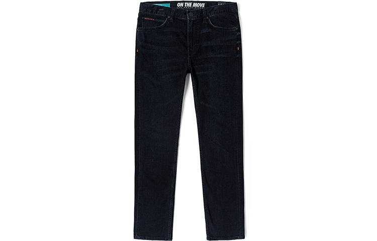 Lee Lee Jeans Men's Black Moderate Tapered Pants