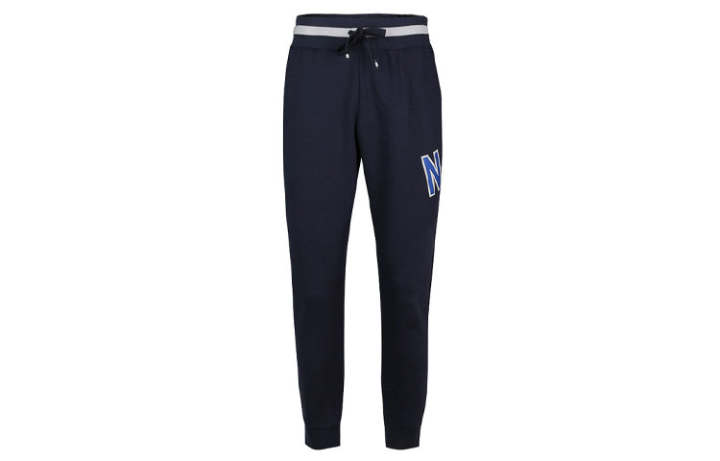 Nike Nike Knitted Sweatpants Men's Dark Blue Moderate Cuffed Pants