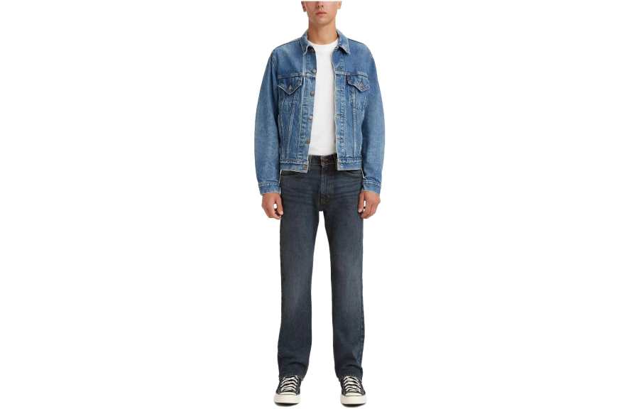 Levis Levis Jeans Men's Dark Blue Moderate Straight Fit Pants