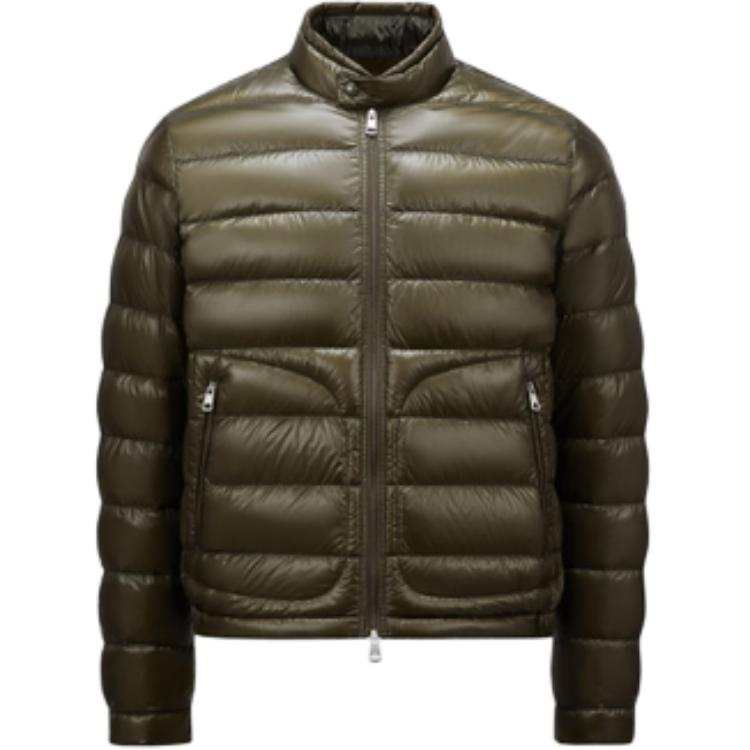 Moncler Moncler Acorus Rib Bone Down Jacket Unisex Green