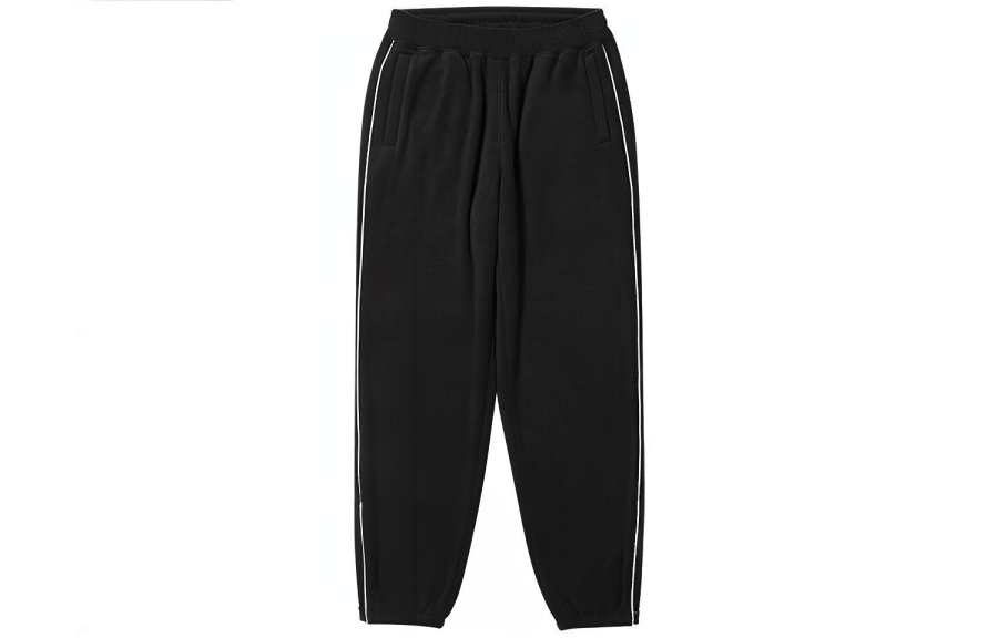 New Era FW21 Fleece Lined Side Logo Sweatpants Unisex Black