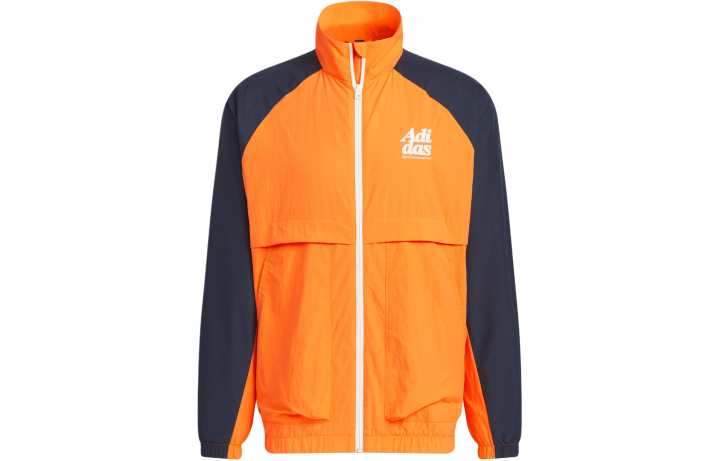 Adidas Adidas Small Logo Jacket Jackets & Coats Men's Half Impact Orange