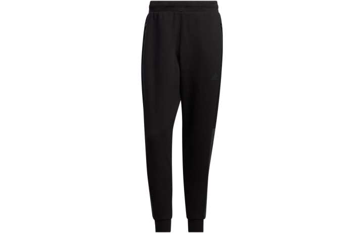 Adidas Adidas Knitted Sweatpants Men's Black Moderate Cuffed Pants