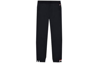 FILA Knitted Sweatpants Men's Legend Blue Moderate Straight Fit Pants