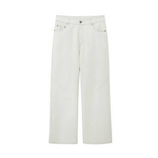 NANS STUDIO Jeans Men's Thin Straight Fit Pants